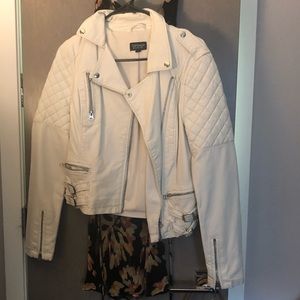 Topshop Jackets & Coats - Topshop Faux Leather Jacket Topshop Jackets & Coats - Topshop Faux Leather Jacket